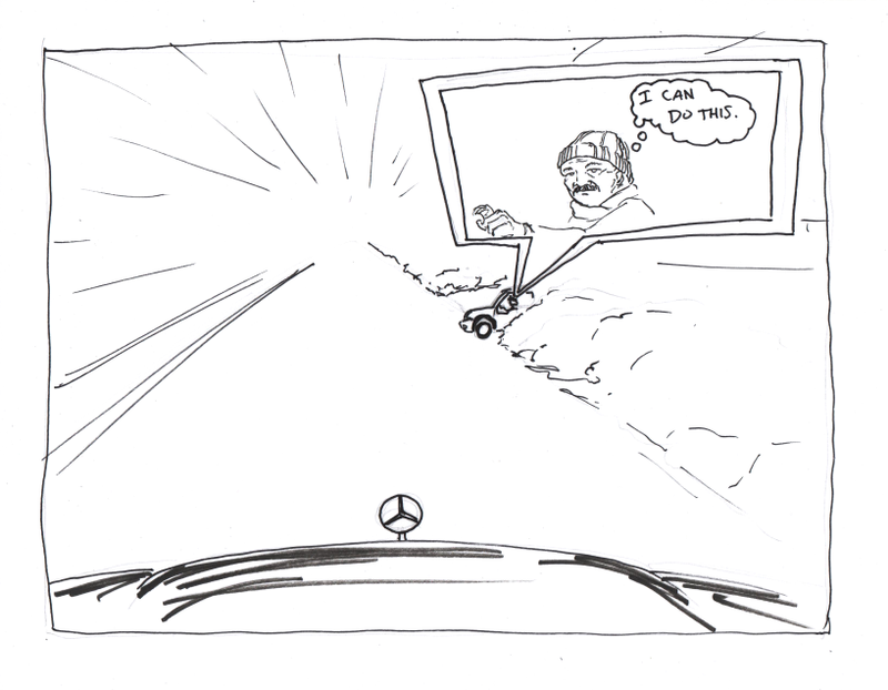 Illustration for article titled I Was Almost In An Ironic Collision